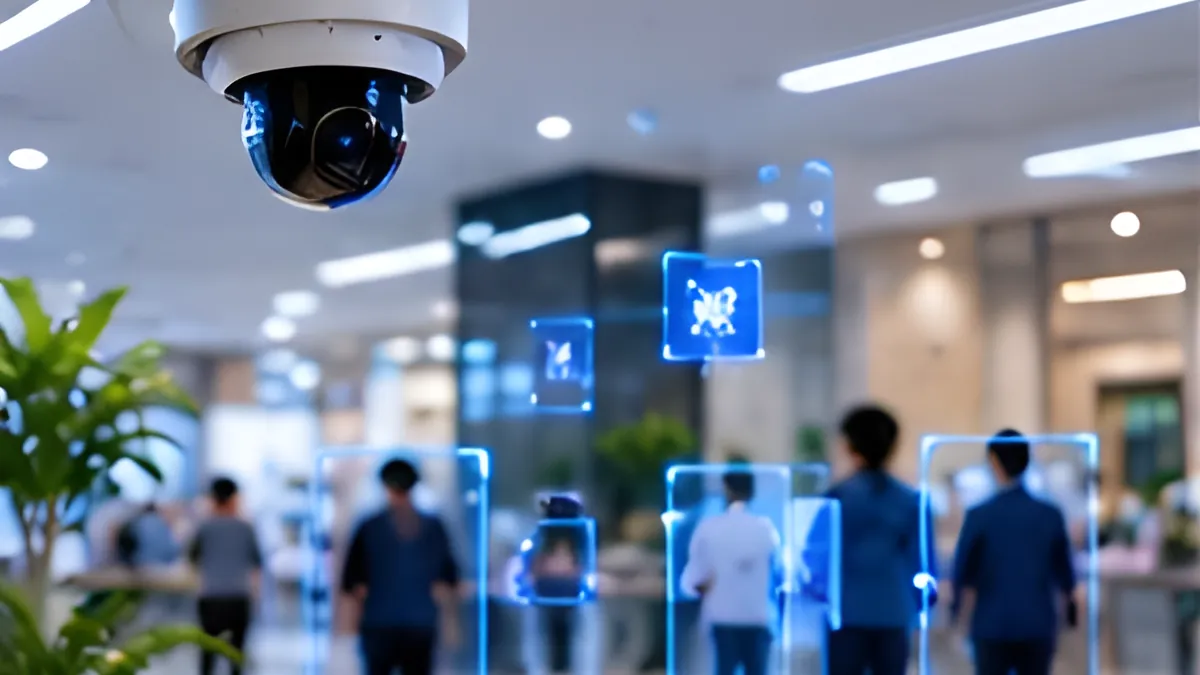 Camera AI theo dõi lưu lượng khách trong cửa hàng